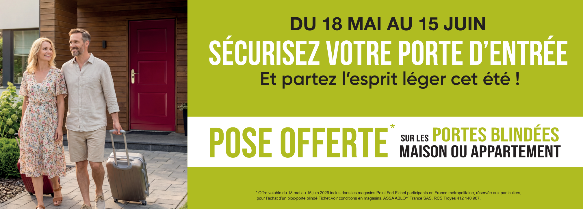 Banniere promo porte - Mai 2026