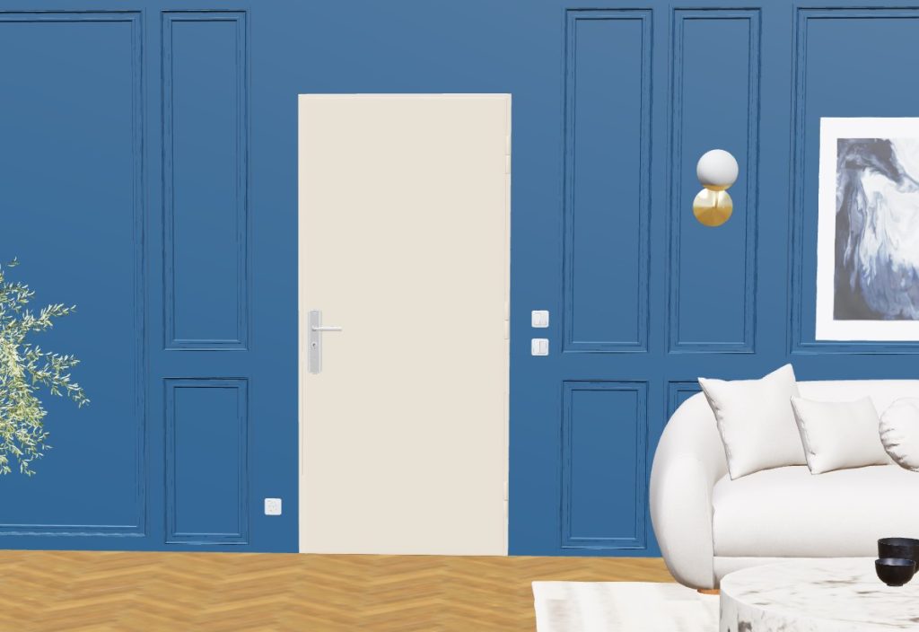 Simulateur de porte blindée Fichet